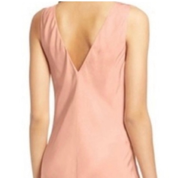 NWT FRAME Savannah Viscose Drop-Waist Sleeveless Dress Size Large reg $478 - Picture 4 of 8